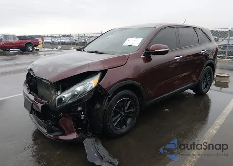 2020 Kia Sorento 3.3L Lx z USA, uszkodzony, nr VIN 5XYPG4A52LG611822
